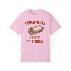 Cured Meats Graphic Tee - Funny Foodie Wear, Gift for Meat Lovers