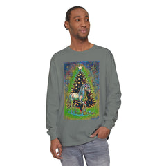 Horse Christmas Long Sleeve T-Shirt