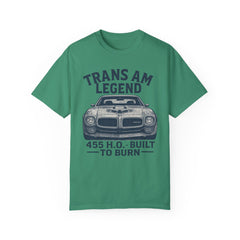 Retro Pontiac 1971 Trans Am High Output -455 Unisex Comfort Colors Garment Dyed T-Shirt