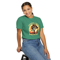 Joshua Tree National Park Graphic, Comfort Colors Soft Relaxed Fit Unisex Garment-Dyed T-shirt
