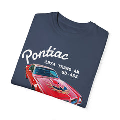 Retro Pontiac 1974 Trans Am SD-455 Unisex Comfort Colors Garment Dyed T-Shirt