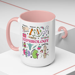 Nephrology Coffee Mug - Perfect Gift for Medical Professionals and Students, Stemmed Coffee Cup, Healthcare Appreciation, Unique Coffee Mug