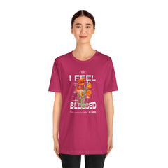 I Feel Blessed Tee - Positive Vibes Floral