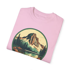 Glacier National Park Graphic, Comfort Colors Soft Relaxed Fit Unisex Garment-Dyed T-shirt