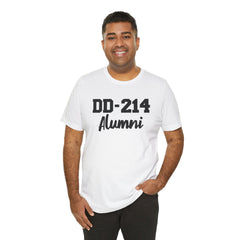 DD-214 Alumni Tee — Military Service Veteran Tribute T-Shirt
