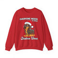 Everyone needs a little Christmas weiner - Unisex Heavy Blend™ Crewneck Sweatshirt