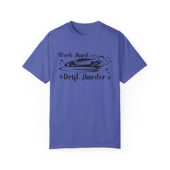 Sports Car Drift Unisex T-Shirt - Work Hard, Drift Harder