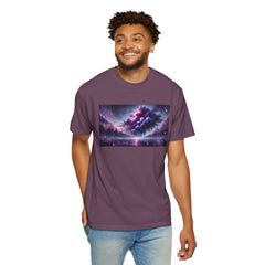 Prince Inspired Purple Rain Mural Graphic - Unisex Comfort Colors Shirt