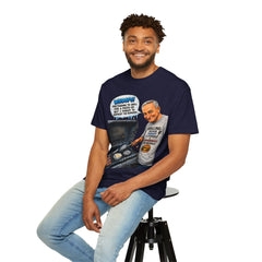 Grill Master Grandpa Funny BBQ T-Shirt — "Whoops! Pretending to Grill for a Photo" Graphic Tee
