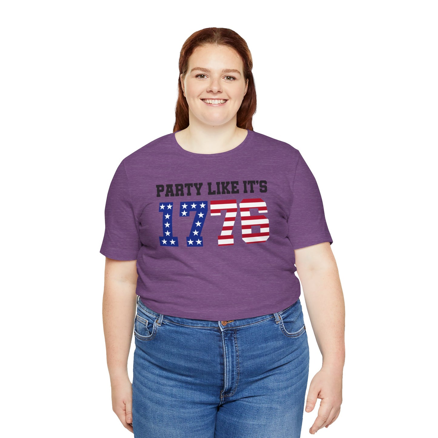 Party Like Its 1776, Graphic Unisex Jersey Short Sleeve Tee