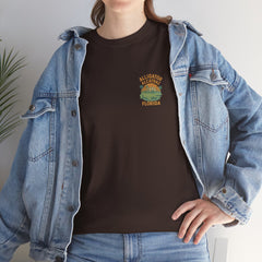 Alligator Alcatraz Unisex Heavy Cotton Tee, Florida Souvenir Shirt, Travel Gift, Vintage Style Tee, Nature Lover Apparel