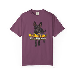 My Therapist Has a Wet Nose Personalized with your dog(s) image T-Shirt