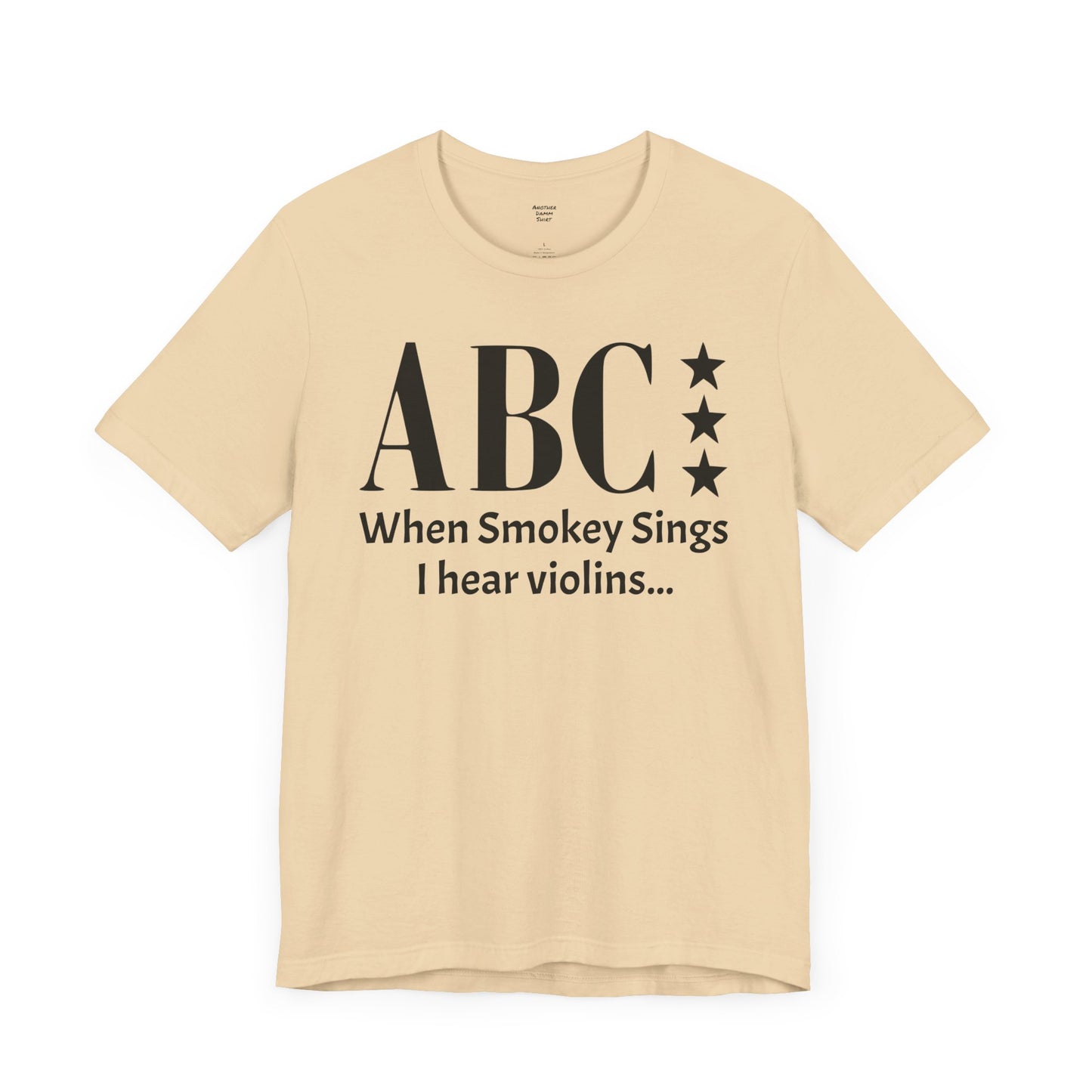 ABC Band tee, When Smokey Sings, vintage style band tee, gift for her, mom's retro tee, 80s music gift, mothers day gift, birthday gift