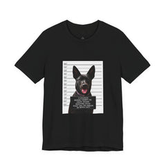 K9 Mugshot Personalized with your Dog T-Shirt