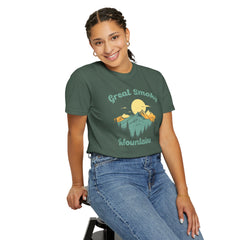 Great Smoky National Park National Park Graphic, Comfort Colors Soft Relaxed Fit Unisex Garment-Dyed T-shirt
