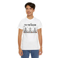 Tis The Season Skeletons Halloween - Graphic Unisex Heavy Cotton Tee