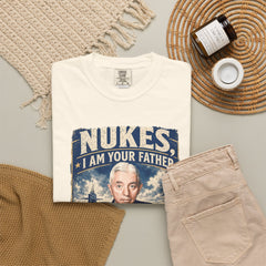 Nukes I Am Your Father Vintage United States Navy Nuclear Power Submarine Graphic T-Shirt