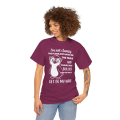 Clumsy Funny Penguin Graphic Tee | Unisex Heavy Cotton Tee | Great Gift for Animal Lovers, Birthdays, Casual Wear, Humorous Gifts, Everyday Style