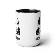 Princess Bride Funny Quote Mug,INCONCEIVABLE Quote,Vizzini Quote,Wallace Shawn fan,gift for him,gift for her,cult classic movie,pop culture