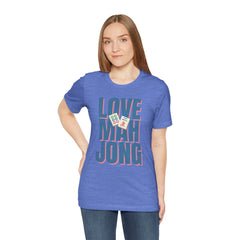 Love Mahjong Graphic Unisex Tee