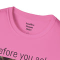 Before You Ask. Yes, it was a Grizzly Bear! / As an amputee it is a funny joke and conversation starter / Unisex T Shirt