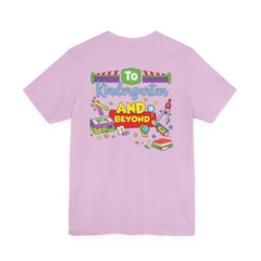 Personalized Name Kindergarten Teacher T-Shirt —  Kindergarten and Beyond Graphic Tee