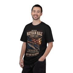 USS Nathan Hale SSBN-623 Submarine T-Shirt — "Forty One For Freedom" Patriotic Crew Tee