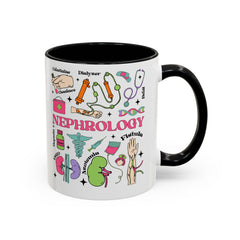 Nephrology Coffee Mug - Perfect Gift for Medical Professionals and Students, Stemmed Coffee Cup, Healthcare Appreciation, Unique Coffee Mug