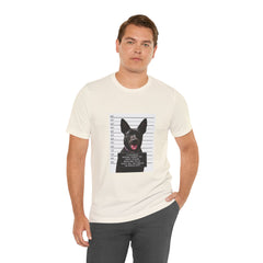 K9 Mugshot Personalized with your Dog T-Shirt