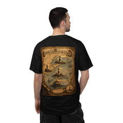 Guiding Lights Of The Coast Lighthouse Series T-Shirt — 'Guiding Lights Of The Coast ' Scenic Tee