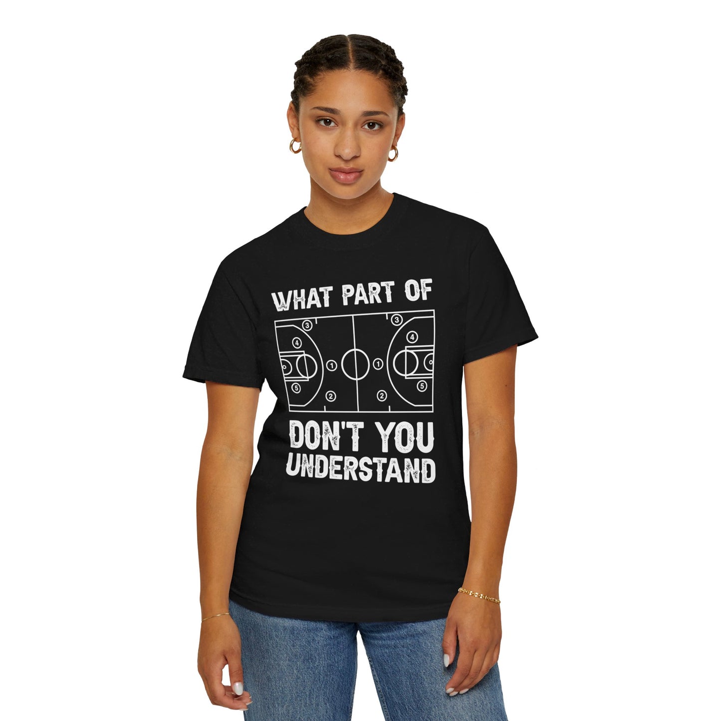 What Part of Basketball Don't You Understand, Comfort Colors Unisex Garment-Dyed T-shirt