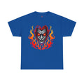 Flaming Fire Vampire - Graphic Unisex Heavy Cotton Tee