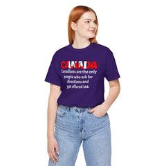 Funny Canadian Language Quote Unisex Tee