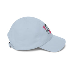 Cancer Picked the Wrong Girl Dad Cap – Breast Cancer Survivor Support Hat