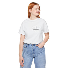 Dog Mom T-Shirt — Personalized Your Dog Image  Tee (Custom Name)