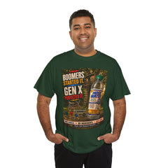 Boomers Started It. Gen X Perfected It. Vintage Hose Water Bottle Graphic Tee
