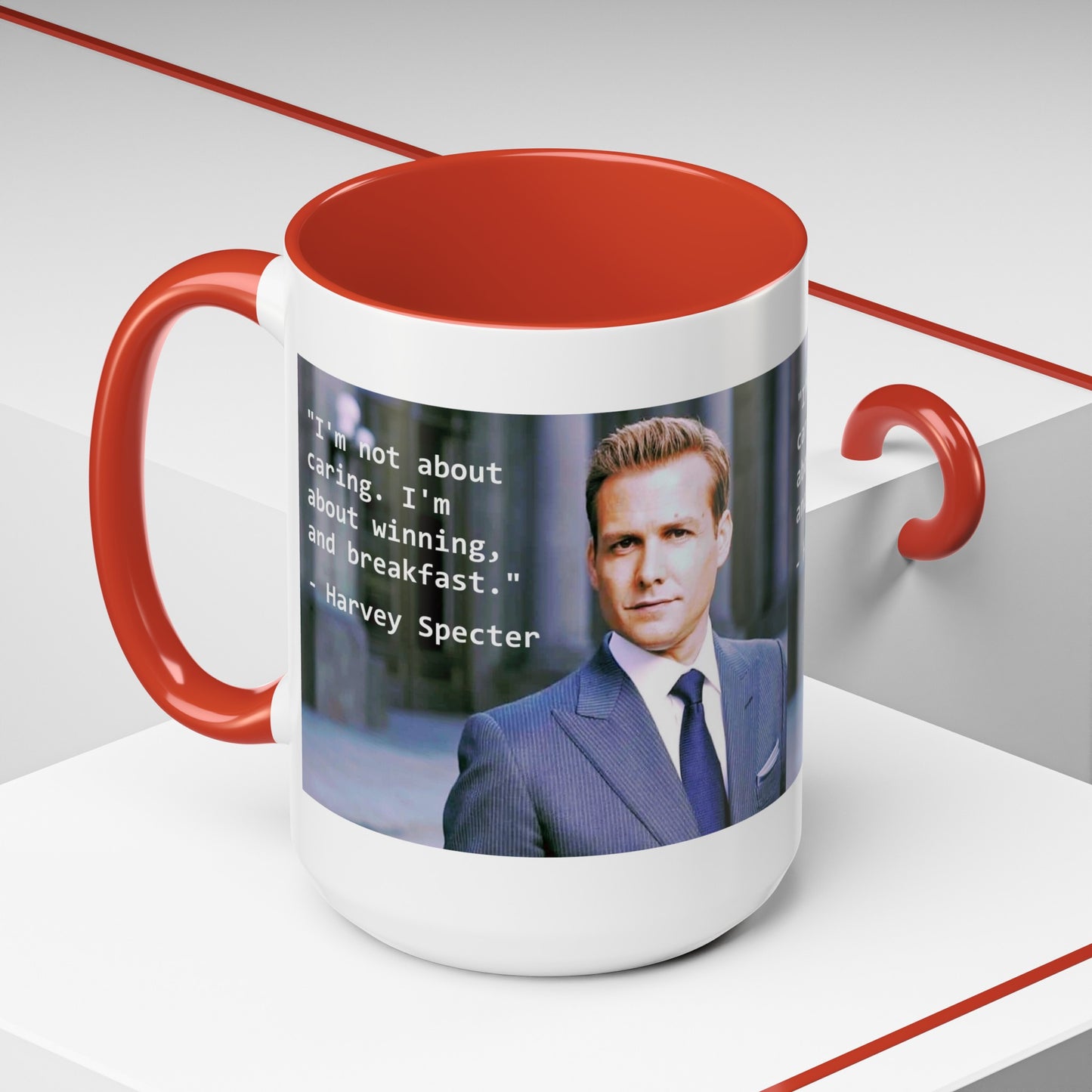 Harvey Specter Suits Mug: Inspirational TV Quote, 11-15oz