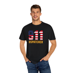 Vintage 911 Dispatcher Garment Dyed T-Shirt