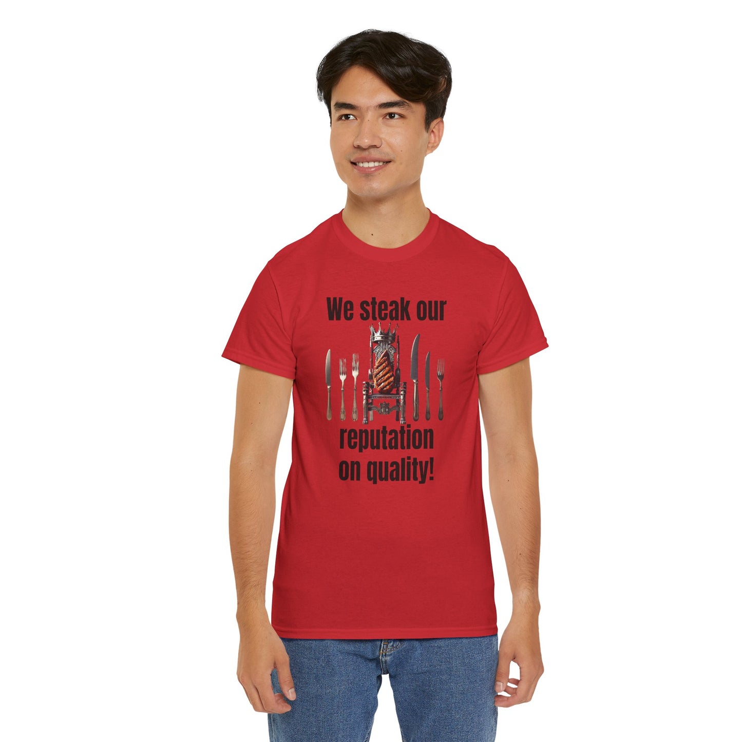 Butcher We steak our reputation on quality! - Unisex Tee