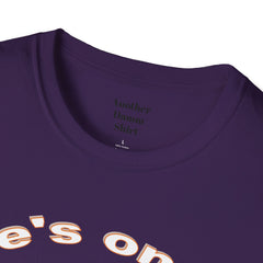 Josie's On A Vacation Far Away Come Around And Talk It Over  Unisex Softstyle T-Shirt  80s Rock The Outfield