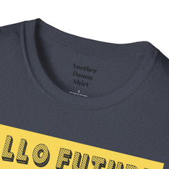 Hallo Future Pop Art Guy Unisex Softstyle T-Shirt