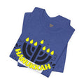 Hanukkah Menorah - Unisex Jersey Short Sleeve Tee