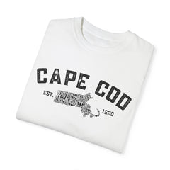 Cape Cod Unisex Garment-Dyed T-Shirt - Vintage Style Tee