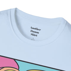 RELAX Pop Art Woman getting a SPA treatment Unisex Softstyle T Shirt  Must have T Shirt if going to the Beauty Palor or Spa