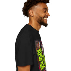 Christian T-Shirt — "Jesus Died For Me, Now I Live For Him" Graffiti Tee