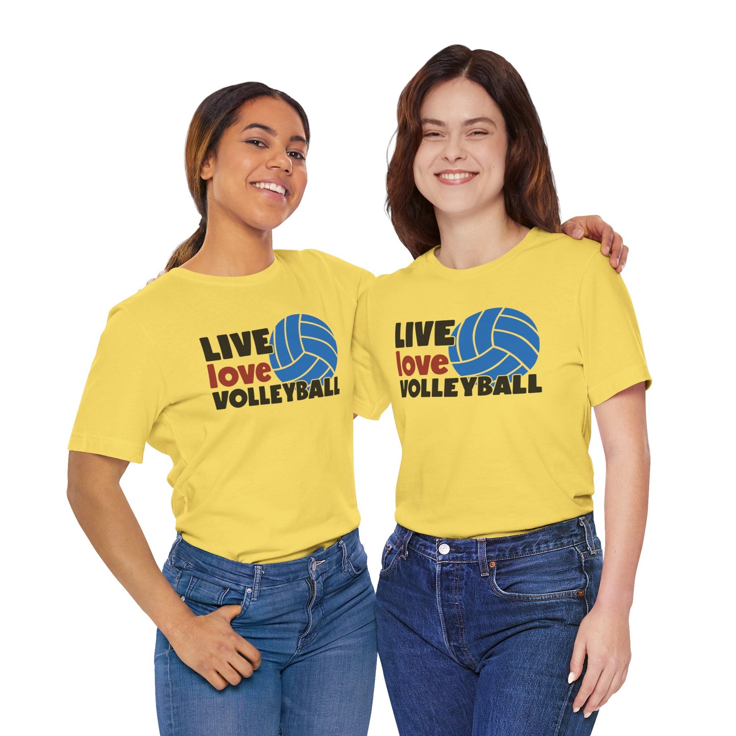 Live Love Volleyball T Shirt,gift for her,gift for him,volleyball gift,sports tee,team shirt,player gift,coach gift,Love Volleyball,Spike it