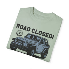 Unisex Jeep Adventure T-Shirt – Road Closed! Let's Find Out Why?