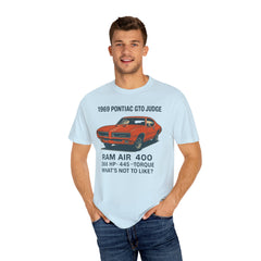 Retro Pontiac 1969 GTO Judge - Unisex Comfort Colors Garment Dyed T-Shirt