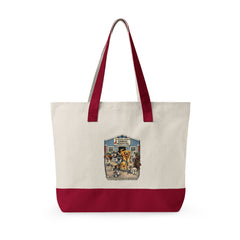 Who Let The Dogs Out  Baldwin Harbor Animal Hospital Canvas Tote — Zippered Tote Bag for Dog Lovers