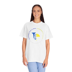 Blue French Horn & Yellow Umbrella T-Shirt — HIMYM Fan Tee